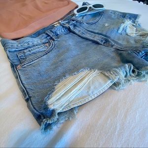 Free People | Loving Good Vibrations Cutoffs | 28